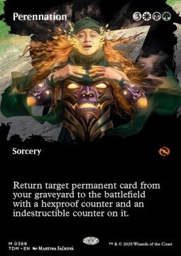 Perennation - Tarkir: Dragonstorm: Extras (Mythic) [XTDM-368]