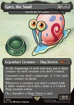 Toxrill, the Corrosive - Secret Lair Drop Series: Our Boss Is on Vacation Superdrop (Mythic) [SLDBV-1929]