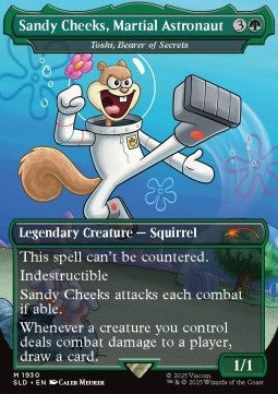 Toski, Bearer of Secrets - Secret Lair Drop Series: Our Boss Is on Vacation Superdrop (Mythic) [SLDBV-1930]