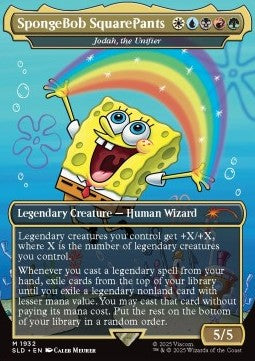 Jodah, the Unifier - Secret Lair Drop Series: Our Boss Is on Vacation Superdrop (Mythic) [SLDBV-1932]