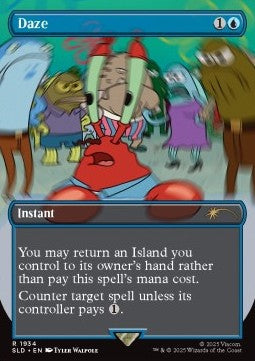 Daze - Secret Lair Drop Series: Our Boss Is on Vacation Superdrop (Rare) [SLDBV-1934]