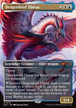 Dragonlord Ojutai - Secret Lair Drop Series: Our Boss Is on Vacation Superdrop (Mythic) [SLDBV-1973]