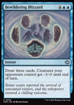 Bewildering Blizzard - Tarkir: Dragonstorm (Uncommon) [TDM-38]