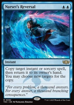 Narset's Reversal - Commander: Tarkir: Dragonstorm (Rare) [TDC-92]