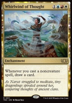 Whirlwind of Thought - Commander: Tarkir: Dragonstorm (Rare) [TDC-311]