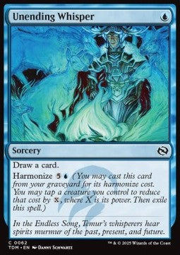 Unending Whisper - Tarkir: Dragonstorm (Common) [TDM-62]