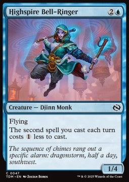 Highspire Bell-Ringer - Tarkir: Dragonstorm (Common) [TDM-47]