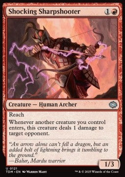 Shocking Sharpshooter - Tarkir: Dragonstorm (Uncommon) [TDM-121]