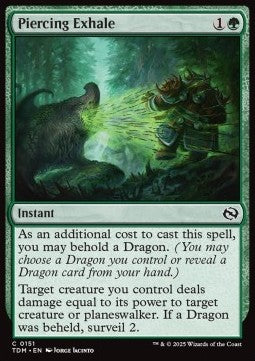 Piercing Exhale - Tarkir: Dragonstorm (Common) [TDM-151]