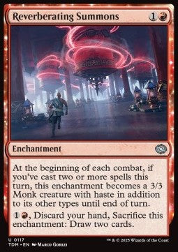 Reverberating Summons - Tarkir: Dragonstorm (Uncommon) [TDM-117]