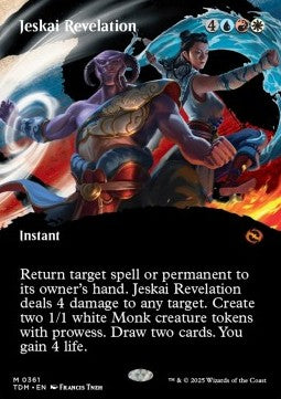 Jeskai Revelation - Tarkir: Dragonstorm: Extras (Mythic) [XTDM-361]
