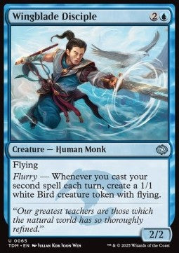 Wingblade Disciple - Tarkir: Dragonstorm (Uncommon) [TDM-65]