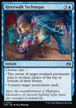 Riverwalk Technique - Tarkir: Dragonstorm (Common) [TDM-54]