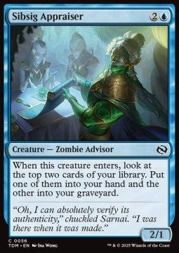Sibsig Appraiser - Tarkir: Dragonstorm (Common) [TDM-56]