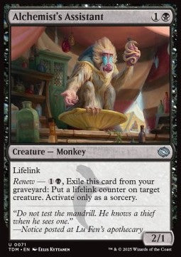 Alchemist's Assistant - Tarkir: Dragonstorm (Uncommon) [TDM-71]