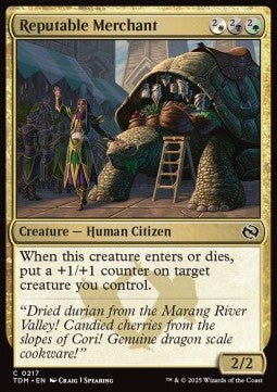 Reputable Merchant - Tarkir: Dragonstorm (Common) [TDM-217]