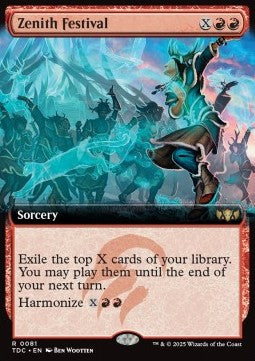 Zenith Festival - Commander: Tarkir: Dragonstorm: Extras (Rare) [XTDC-81]