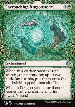 Encroaching Dragonstorm - Tarkir: Dragonstorm: Extras (Uncommon) [XTDM-305]