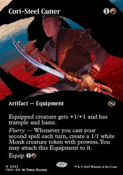 Cori-Steel Cutter - Tarkir: Dragonstorm: Extras (Rare) [XTDM-343]