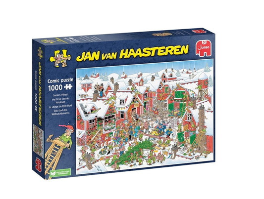 Jan van Haasteren - Santa's Village (1000 pcs.) - Jumbo Jigsaw puzzle