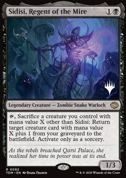 Sidisi, Regent of the Mire (V.2) - Tarkir: Dragonstorm: Promos (Rare) [PTDM-92]