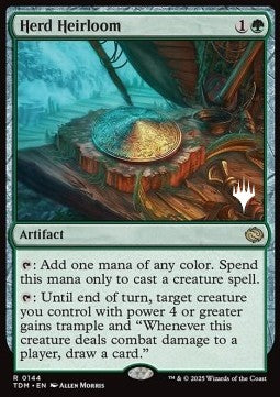 Herd Heirloom (V.2) - Tarkir: Dragonstorm: Promos (Rare) [PTDM-144]