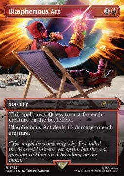Blasphemous Act - Secret Lair Drop Series: Marvel Superdrop (Rare) [SLDMVL-1756]