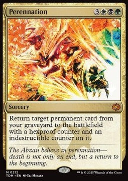 Perennation (V.2) - Tarkir: Dragonstorm: Promos (Mythic) [PTDM-212]
