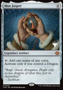 Mox Jasper (V.2) - Tarkir: Dragonstorm: Promos (Mythic) [PTDM-246]