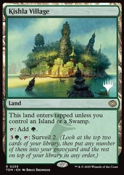 Kishla Village (V.2) - Tarkir: Dragonstorm: Promos (Rare) [PTDM-259]