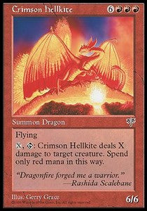 Crimson Hellkite - Mirage (Rare)