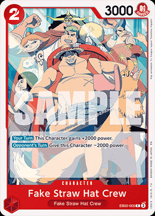 Fake Straw Hat Crew (EB02-005) - Anime 25th Collection (Common) [EB02-005]