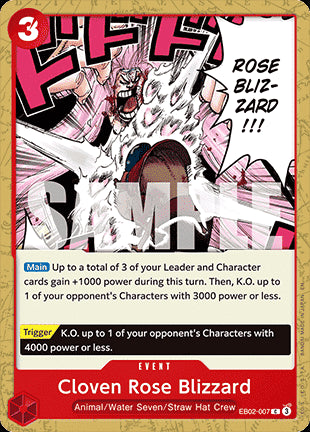 Cloven Rose Blizzard (EB02-007) - Anime 25th Collection (Common) [EB02-007]