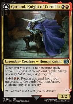 Garland, Knight of Cornelia // Chaos, the Endless - Magic: The Gathering - FINAL FANTASY (Uncommon) [FIN-221]