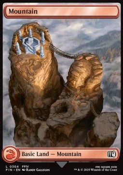Mountain (V.2) - Magic: The Gathering - FINAL FANTASY (Land) [FIN-304]