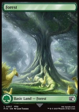 Forest (V.2) - Magic: The Gathering - FINAL FANTASY (Land) [FIN-307]