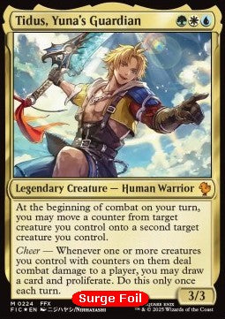 Tidus, Yuna's Guardian - Commander: Magic: The Gathering - FINAL FANTASY: Collector's Edition (Mythic) [CFIC-224]
