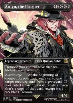Ardyn, the Usurper (V.1) - Magic: The Gathering - FINAL FANTASY: Extras (Rare) [XFIN-315]