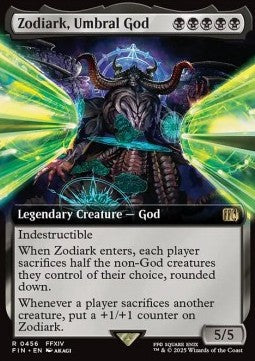 Zodiark, Umbral God (V.2) - Magic: The Gathering - FINAL FANTASY: Extras (Rare) [XFIN-456]