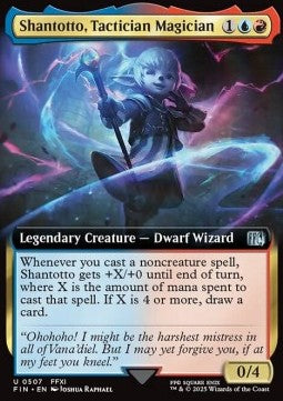 Shantotto, Tactician Magician - Magic: The Gathering - FINAL FANTASY: Extras (Uncommon) [XFIN-507]