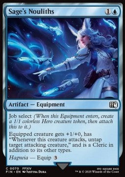 Sage's Nouliths - Magic: The Gathering - FINAL FANTASY (Common) [FIN-70]