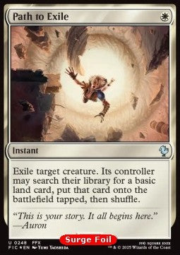 Path to Exile - Commander: Magic: The Gathering - FINAL FANTASY: Collector's Edition (Uncommon) [CFIC-248]