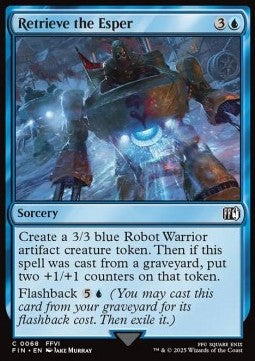 Retrieve the Esper - Magic: The Gathering - FINAL FANTASY (Common) [FIN-68]