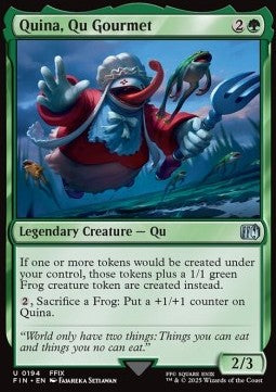 Quina, Qu Gourmet - Magic: The Gathering - FINAL FANTASY (Uncommon) [FIN-194]