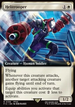 Helitrooper - Commander: Magic: The Gathering - FINAL FANTASY: Extras (Rare) [XFIC-106]