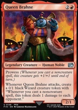 Queen Brahne - Magic: The Gathering - FINAL FANTASY (Uncommon) [FIN-149]