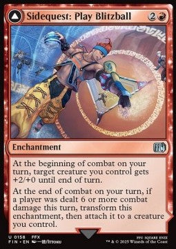 Sidequest: Play Blitzball // World Champion, Celestial Weapon - Magic: The Gathering - FINAL FANTASY (Uncommon) [FIN-158]