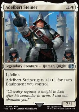 Adelbert Steiner - Magic: The Gathering - FINAL FANTASY (Uncommon) [FIN-3]