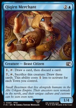 Qiqirn Merchant - Magic: The Gathering - FINAL FANTASY (Common) [FIN-65]