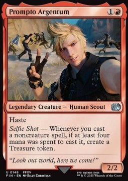Prompto Argentum - Magic: The Gathering - FINAL FANTASY (Uncommon) [FIN-148]